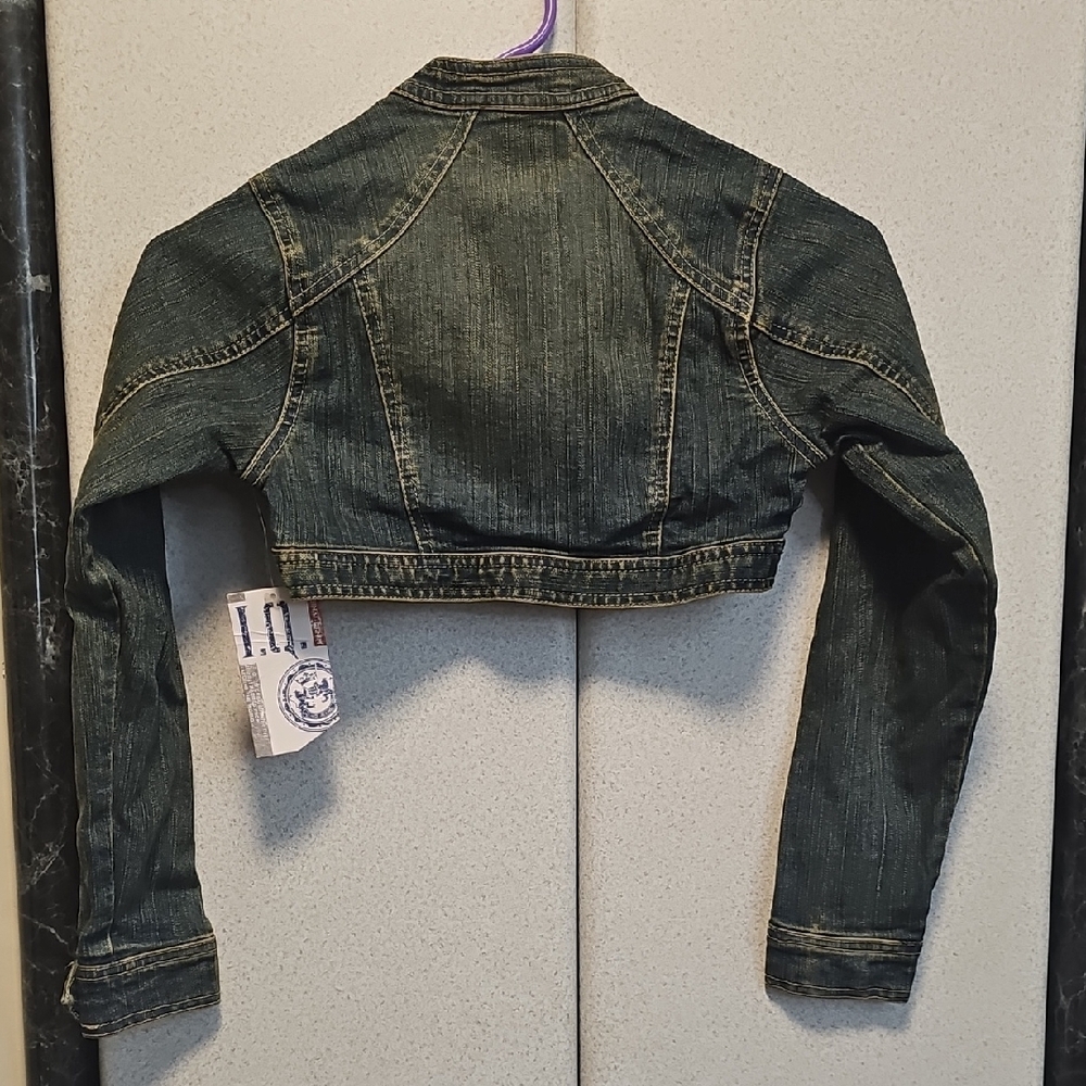 Stylish Kids Denim Jean Jacket - Picture 5 of 5